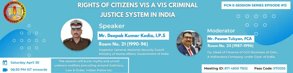 Rights of Citizens vis-a-vis Criminal Justice System in India